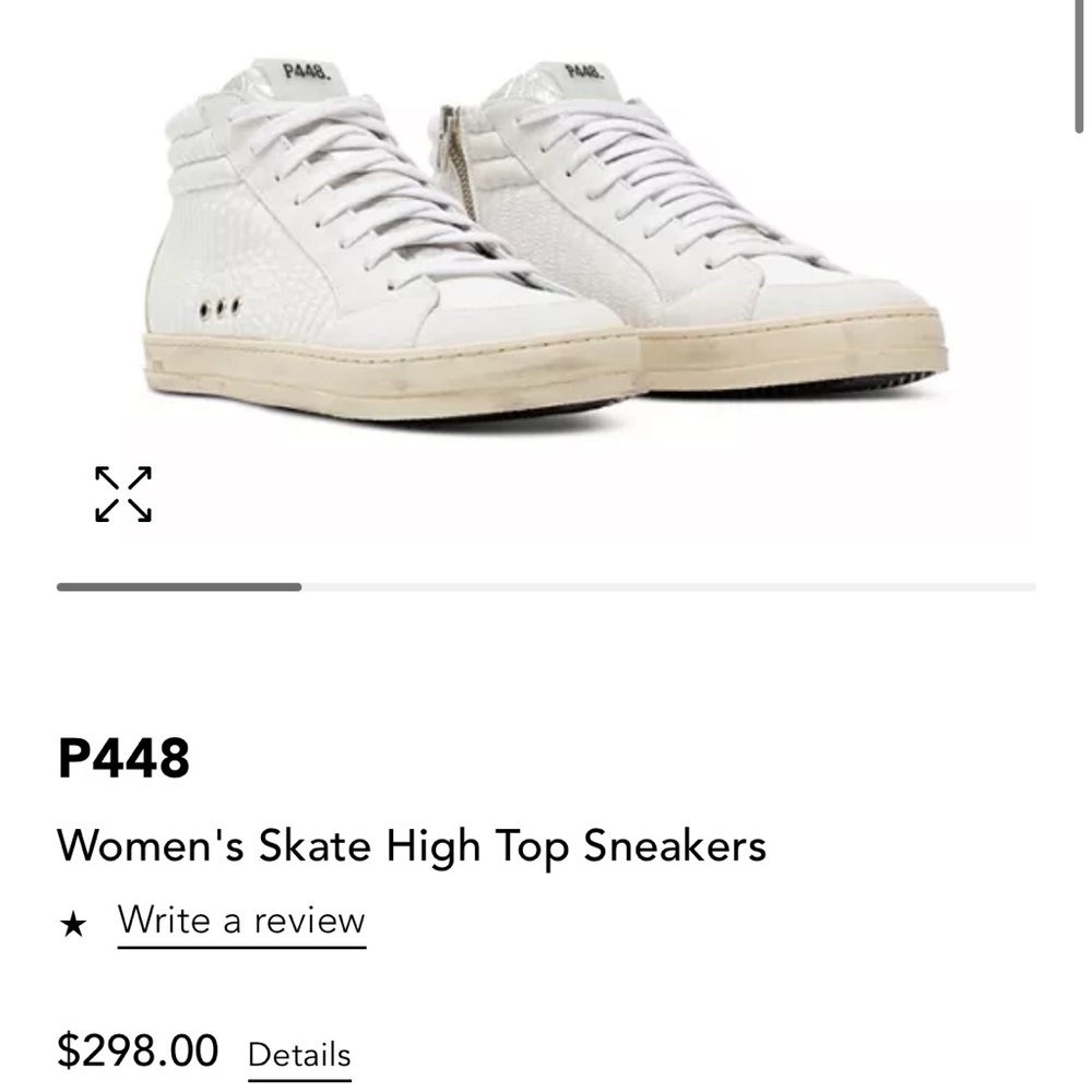 P448 Skate Peony Hi Top